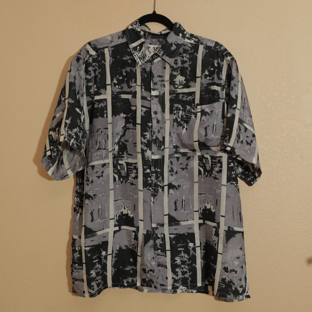 JAG Vintage Silk Button Up Shirt (OS)